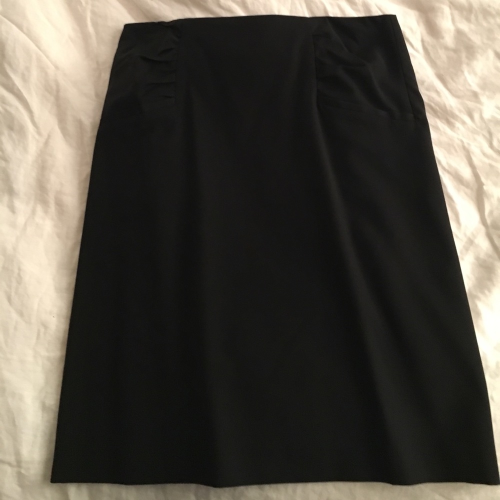 Bruuns Bazaar black pencil skirt. Sz 38. - Picture 2 of 7